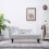 VidaXL vidaXL Chaiselongue Silbern Kunstleder 2