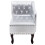 VidaXL vidaXL Chaiselongue Silbern Kunstleder 4