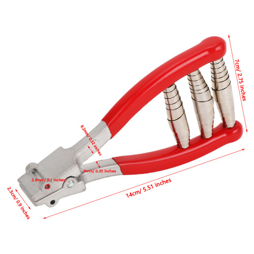 3-Feder-Startklemme, legierter Stahl, 68 lb 1