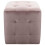 VidaXL vidaXL Pouf 2 Stk. Rosa 30x30x30 cm Samtstoff 3
