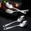 Seebee Table Spoons/ Strainer Spoon StainlStl Dinner A3W6 Tablespoons Flatwa 6