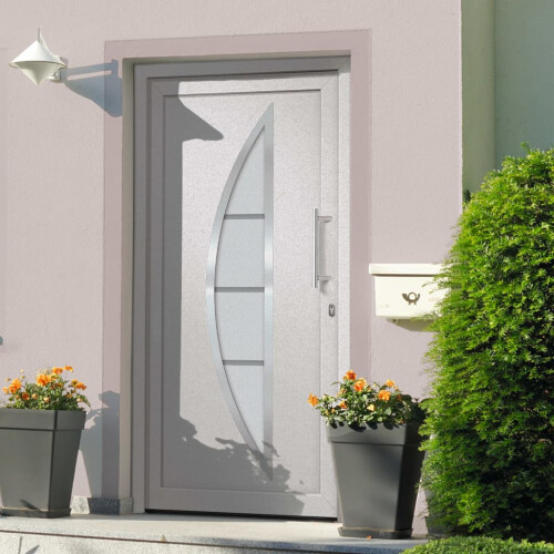 VidaXL vidaXL Haustür Weiß 108x200 cm 1