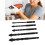 5PCS Masonry Drill Bits Set 5mm-12mm Cemented Carbide, 1/4in Hex Shank 1
