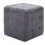 VidaXL vidaXL Pouf 2 Stk. Grau 30x30x30 cm Wildleder-Optik 6