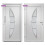 VidaXL vidaXL Haustür Weiß 98x208 cm 3