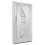 VidaXL vidaXL Haustür Weiß 98x208 cm 4