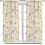 Mid Century Beige Atomic Curtains Rod Pocket Thermal 2 2