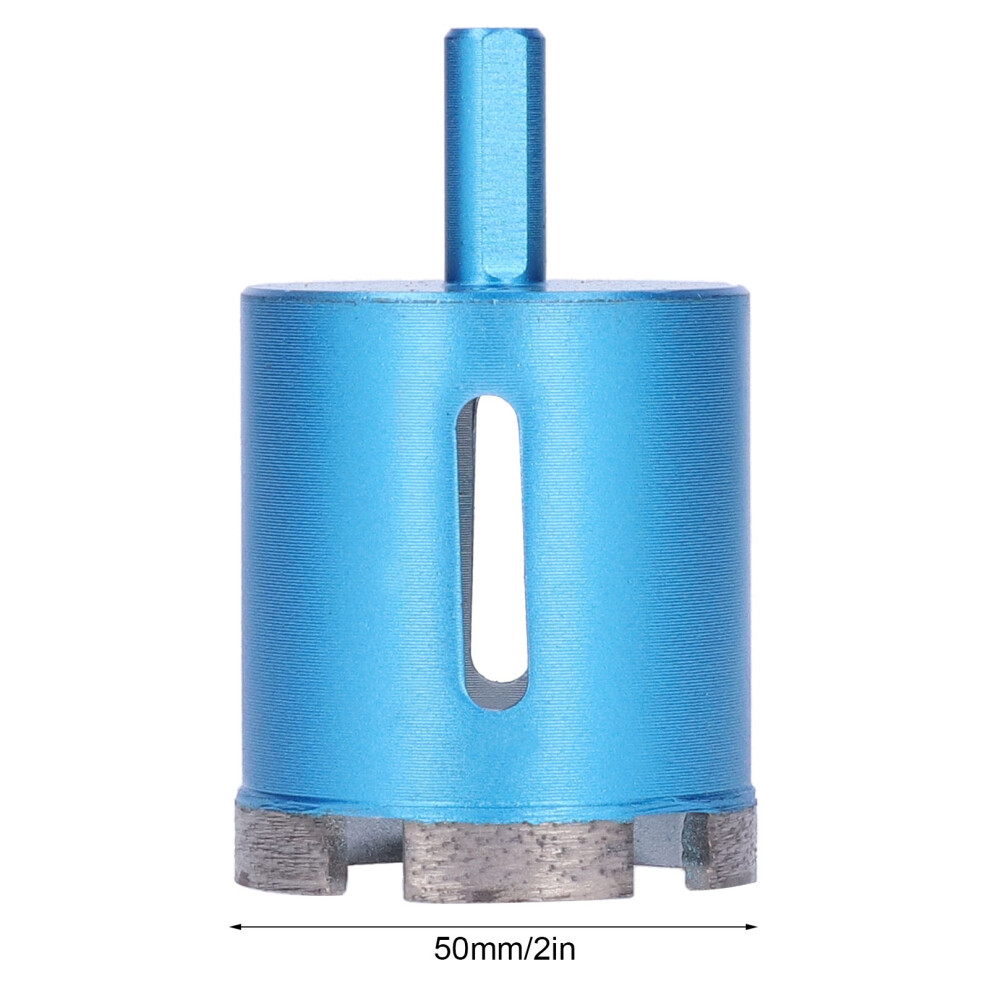 50Mm Diamond Hole Saw For Marble Concrete | Blue Sintering Drill Cutter 8421392257582