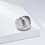 Women's Stainless Steel Chunky Dome Shell Statement Ring Silver Size 9 4