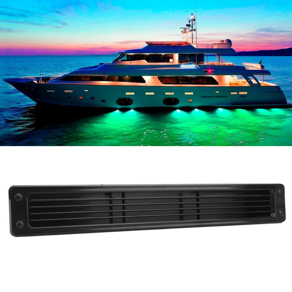 Abs Rv Exhaust Vent Cover For Motorhome Yacht & Trailer, 395X53mm White 8211391908604