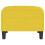 VidaXL vidaXL Fußhocker Hellgelb 70x55x41 cm Stoff 4