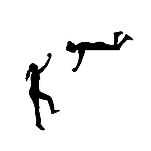 VOSS light climbing wall sticker hands 1 set 1