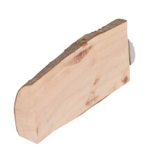 Natural Applewood Parrot Perch Stand 5-6/15 in Bird & Small Pet Play Area
