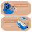 2 Pcs Clear Sealer Accessories Handheld Sponge Machine 7