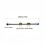 Άξονας τροχού μοτοσικλέτας 70cc90cc110cc125cc12mm εμπρός πίσω άξονας τροχού μοτοσικλέτας 2