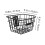 Black Foldable Bike Handlebar Rack Basket 2