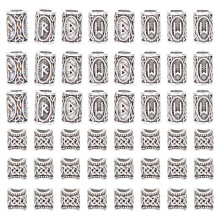 Dreadlocks Hair Bead and Braid Cuffs Tubes Accessories for DIY Styling 10 Pack