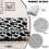 Cow Print Stretch Sofa Slipcover Armless Dustproof Washable 6