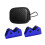 2 Pieces Billiard Cue Straightness Checker Compact Lightweight Inspect Tools Blue 5