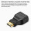 Adaptador Mini HDMI macho a HDMI de 19 pines hembra 3