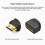 Adaptador Mini HDMI macho a HDMI de 19 pines hembra 4