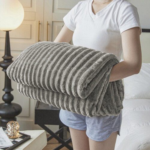Couverture Raschel70x100cm Polyester Double Couche 2