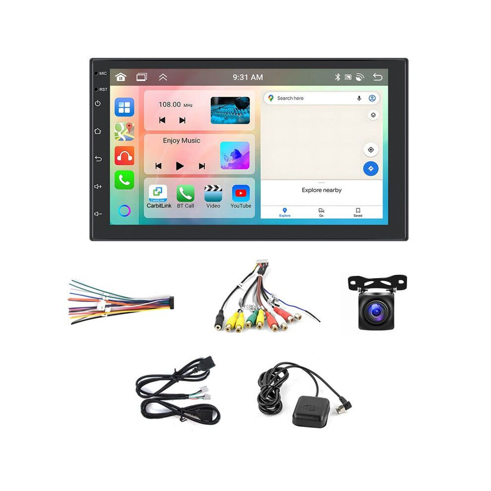 4G+64G 7In Android 13 2Din Car Stereo Wireless Carplay Android Auto Car Radio, Navigation Wifi Fm Split Screen 6031625834750