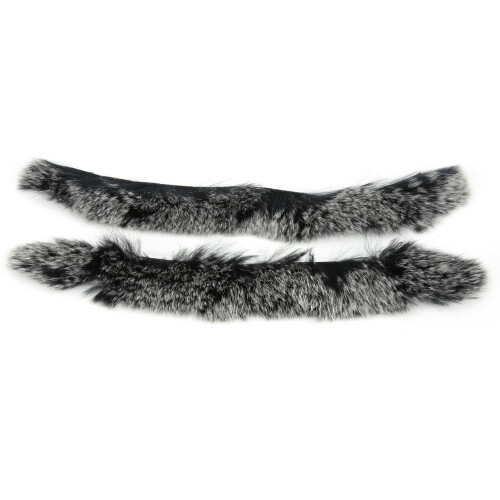 Rabbit Fur Bow String Silencer Archery Dampener Soft 25-30cm 7g