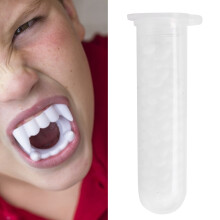Halloween Fake Tooth Adhesive Beads, Thermal Plastic 20g