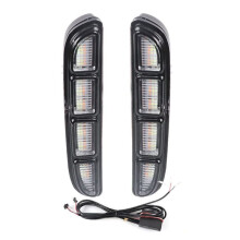 LED Daytime Running Light for Accord 2021 2022 White DRL Amber Turn Signal Light Fog Lights Night Light