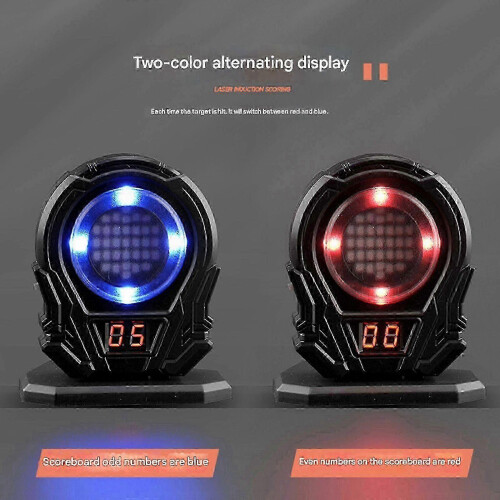 Newest Version Laser Dry Fire Training Target With Scoring Counter 1