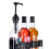 Coffee Syrup Dispenser Black 1L 10mL Pump 7