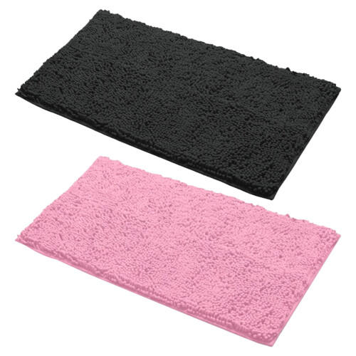 Soft Plush Microfiber Shower Mat 20x30 Inch 2