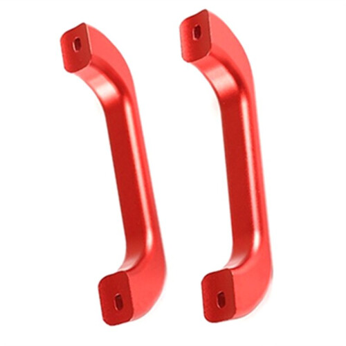 1Pair Alloy Car A-Pillar Pull Handle Inner Door Pillar Handle Grip for   90 110 2004-2018 Red