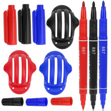 Waterproof Golf Ball Line Marker & Stencil Tool, Plastic, 6.6x4.5cm