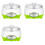 3X Yogurt Maker Compact Greek Yogurt Maker Machine DIY Homemade Yogurt Maker US PLUG 2