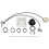 Convertisseur piézo 27mm guitare pré-câblé jack 6.35mm 3