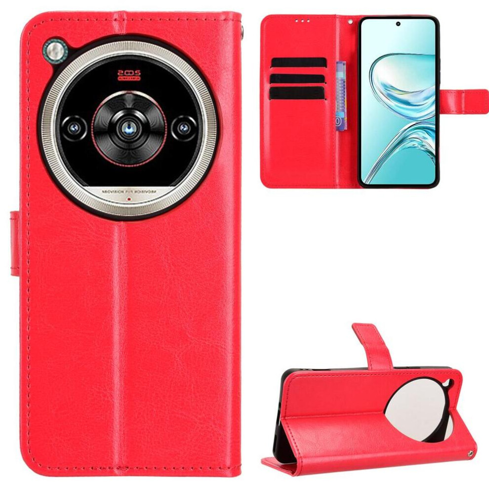 Flip Case For Zte Nubia Focus 2 Ultra 5G Shockproof High Quality Magnetic Closure Fit 764563218769