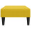 VidaXL vidaXL Fußhocker Gelb 77x55x31 cm Samt 5