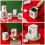 Soimiss White Ceramic Coffee Mug with Handle for Home Use and Practical 12 oz 8