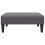 VidaXL vidaXL Fußhocker Grau 77x55x31 cm Kunstleder 4