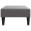 VidaXL vidaXL Fußhocker Grau 77x55x31 cm Kunstleder 5
