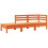 VidaXL vidaXL Gartensofa mit Kissen und Hocker 3-Sitzer 4