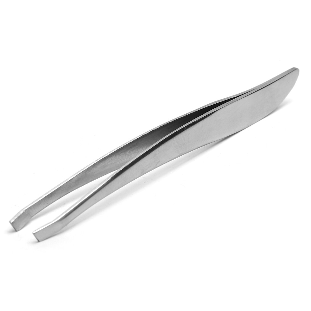Stainless Steel Eyebrow Tweezers Facial Hair Removal Beauty Tool