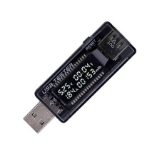 Mobile Power Charging Current Voltage Digital Monitor USB Tester Current 0-3A Voltage 4-20V Dual Meter Display