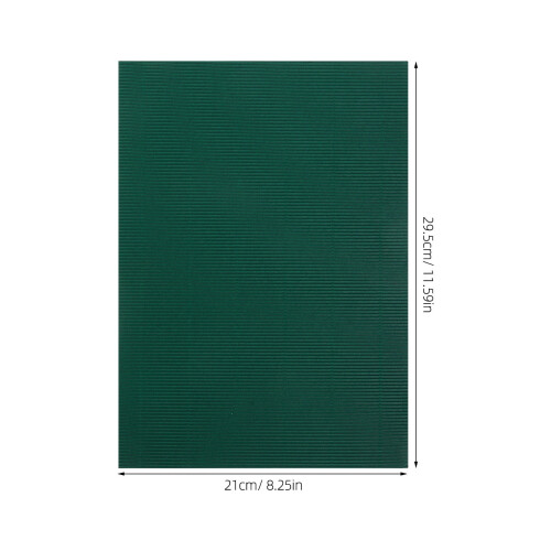 Supvox Multicolor Corrugated Paper Sheets for Handwork Durable Cardboard for Creative DIY Use 1