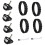 For   600 Series Sweeper Accessories Tire Leather Universal Wheel Replacement Accessories Brush 1