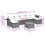 VidaXL vidaXL 8-tlg. Garten-Sofagarnitur mit Kissen Schwarz Poly Rattan 9