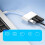 Μίνι διανομείς USB TypeC 3 σε 1 Πολλαπλών θυρών USB 3.0 TypeC Σταθμός σύνδεσης Προσαρμογείς 3