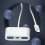 Μίνι διανομείς USB TypeC 3 σε 1 Πολλαπλών θυρών USB 3.0 TypeC Σταθμός σύνδεσης Προσαρμογείς 4